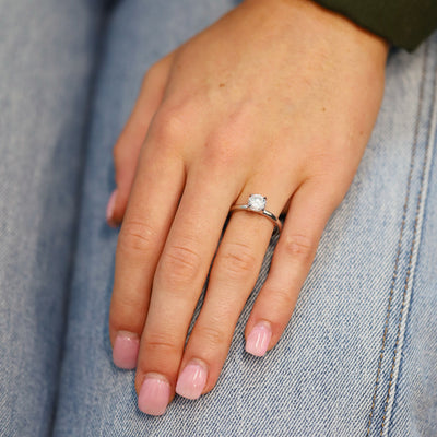 Solitaire Engagement Ring