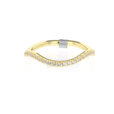 0.22 ctw Diamond Contour Band
