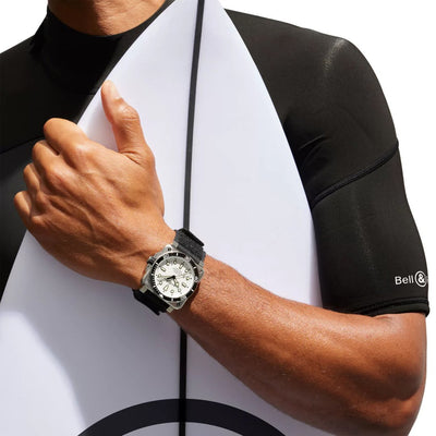 BR-03 Diver White Steel