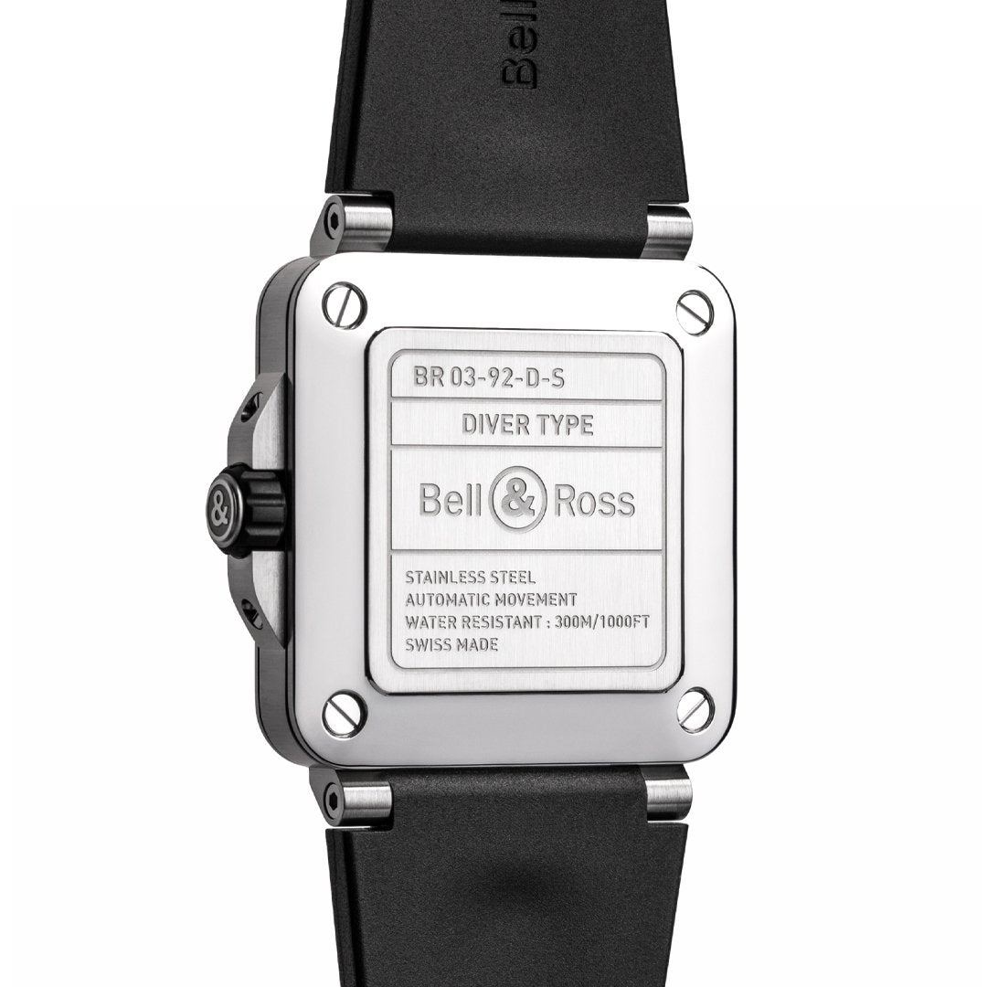 BR-03 Diver White Steel
