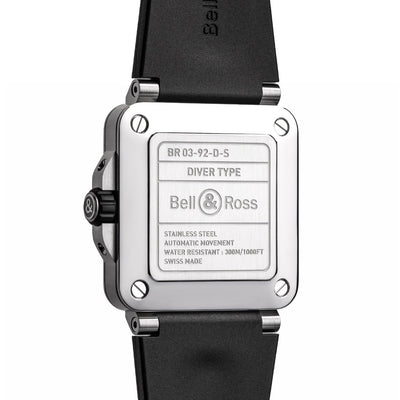 BR-03 Diver White Steel
