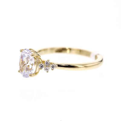 0.10 ctw Diamond Solitaire Engagement Ring