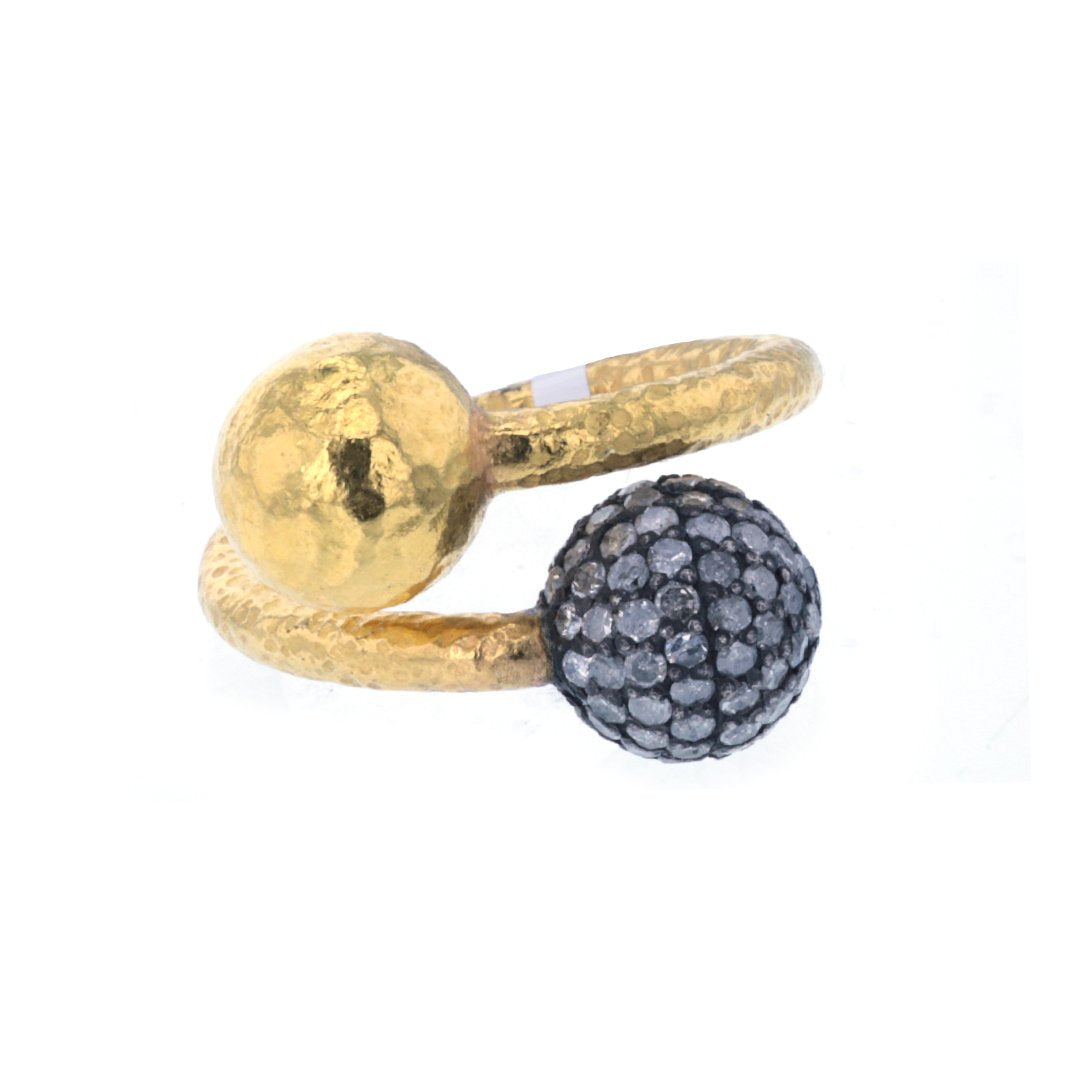 1.65ctw Diamond Toi et Moi Ring