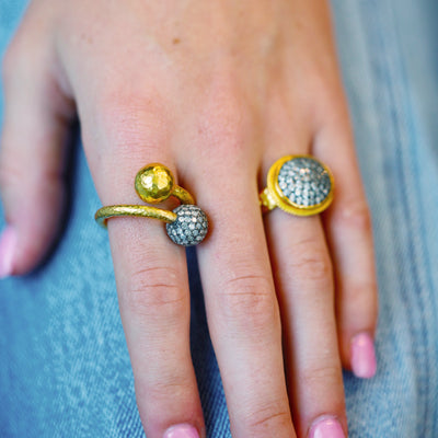 1.65ctw Diamond Toi et Moi Ring