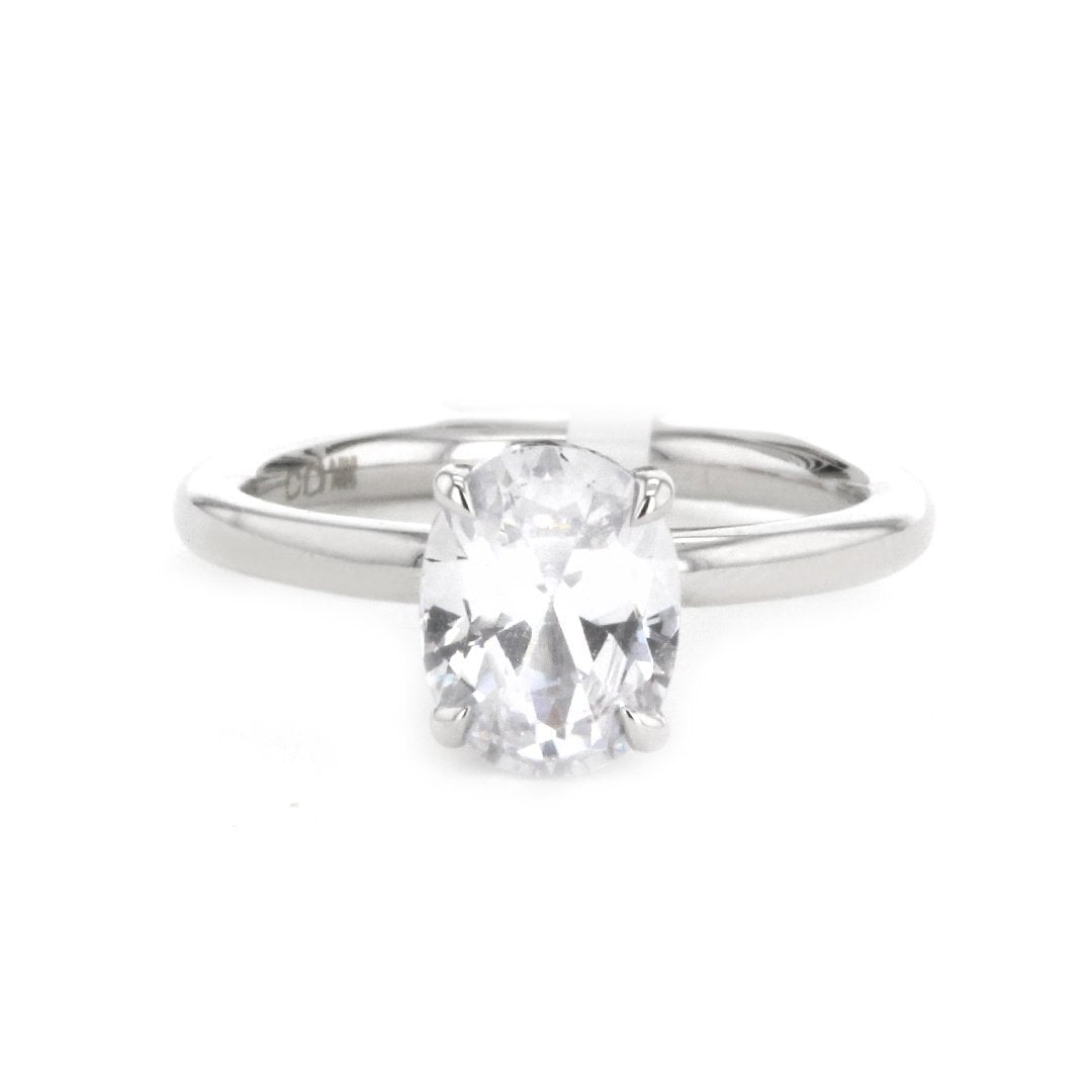 1.20 ct Diamond Hidden Halo Engagement Ring