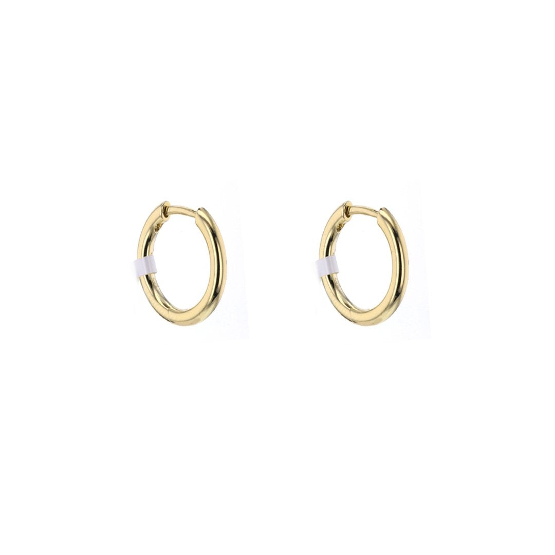 16.5 x 24 Round Huggie Earrings