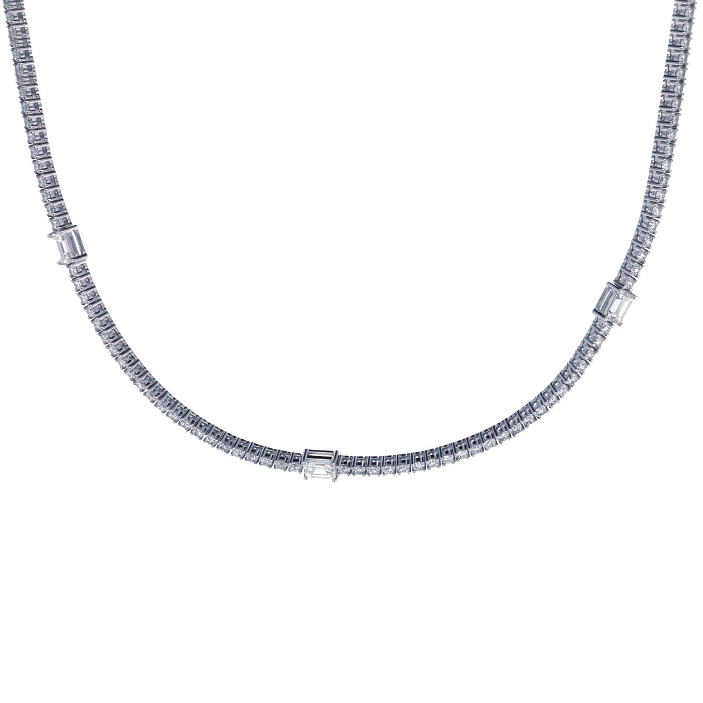 6.25 ctw Diamond Eternity Necklace