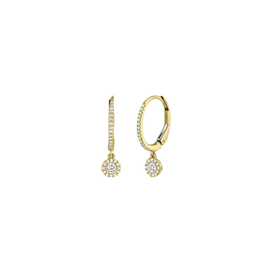 0.30 ctw Diamond Drop Earrings