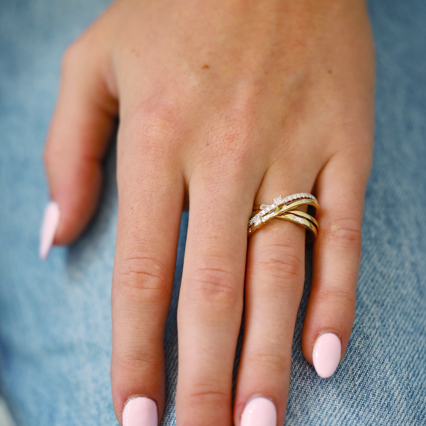 0.55 ctw Diamond Band
