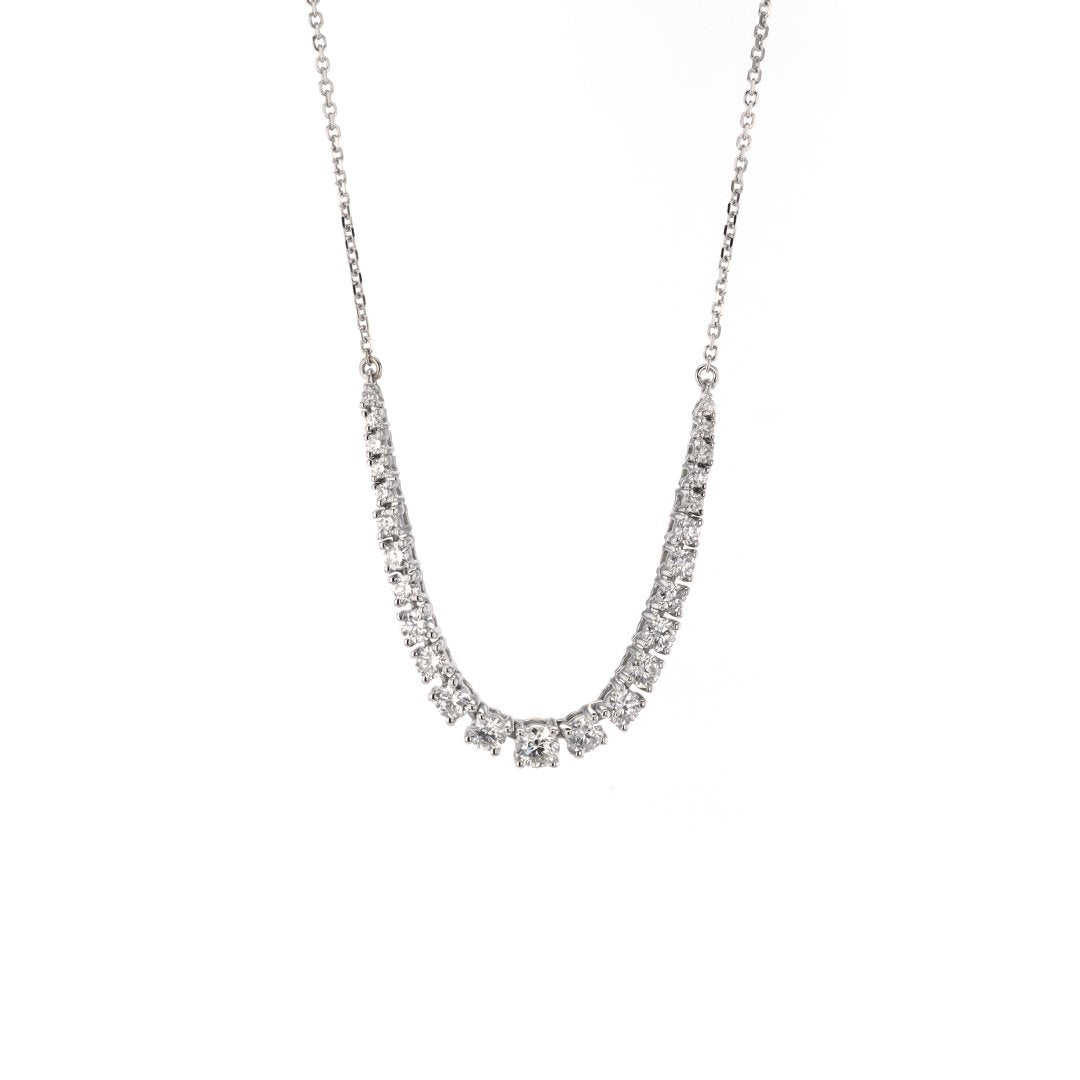18.5" 1.11 ctw Diamond Necklace