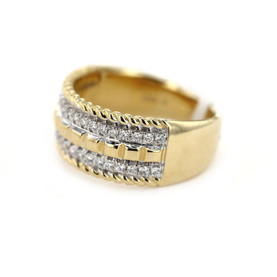 0.28ctw Diamond Band