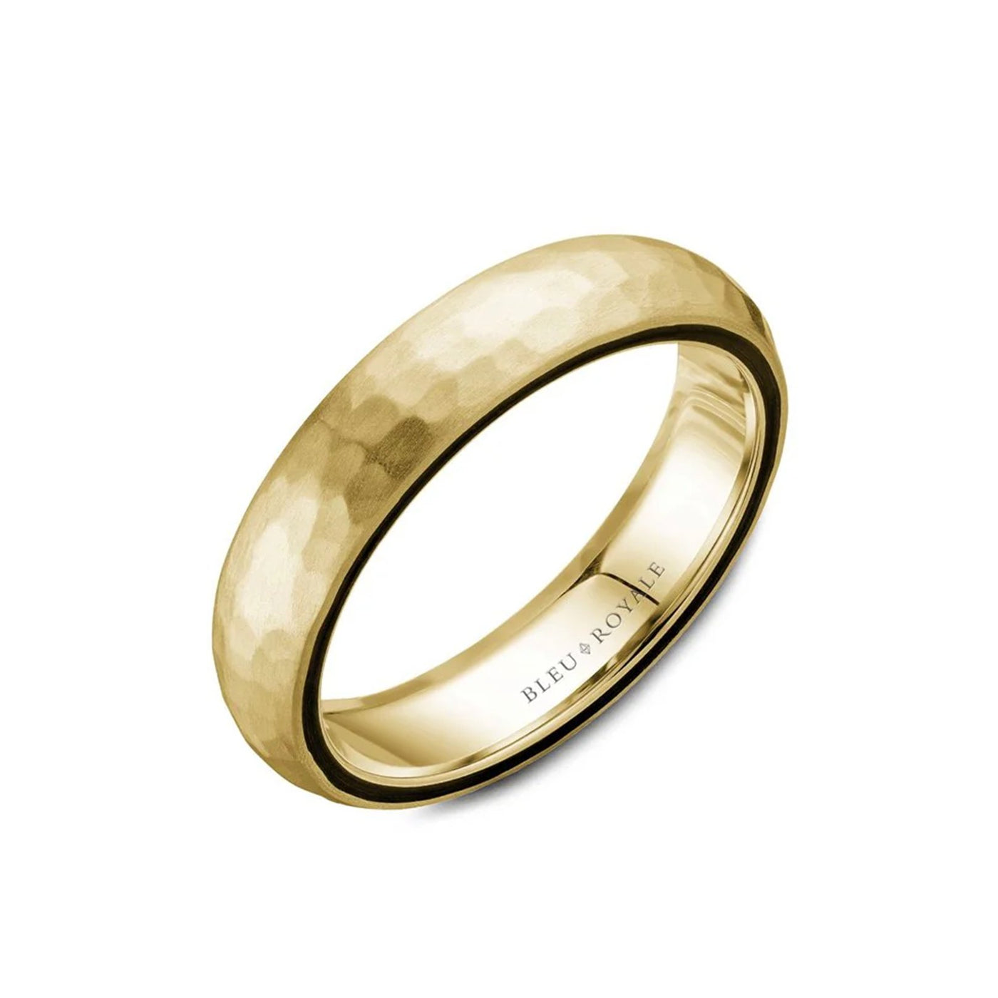 5MM Hammered Top Band