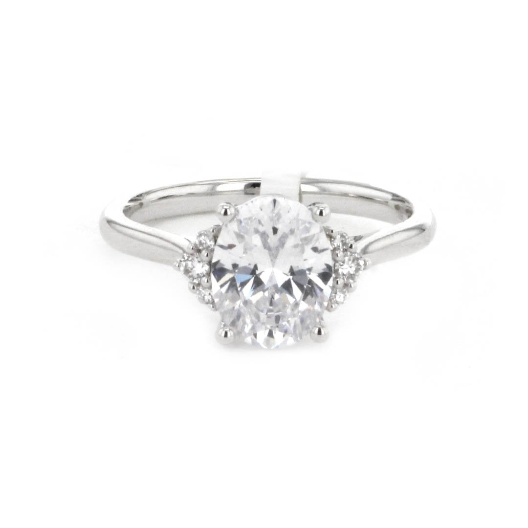 0.09 ctw Diamond Solitaire Engagement Ring