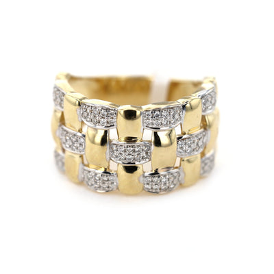 0.30 ctw Diamond Wide Band