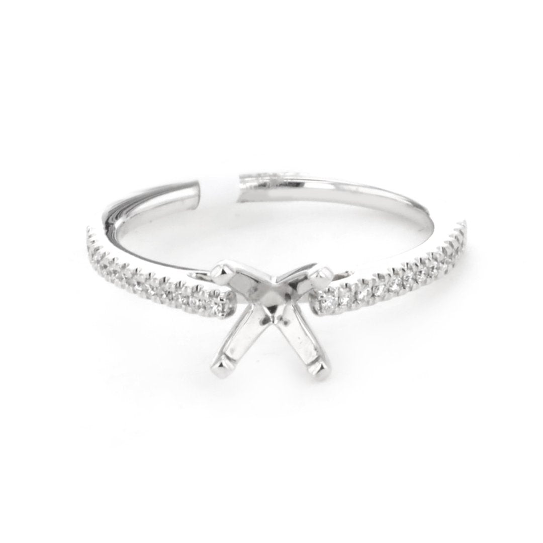 0.13 ctw Diamond Solitaire Engagement Ring