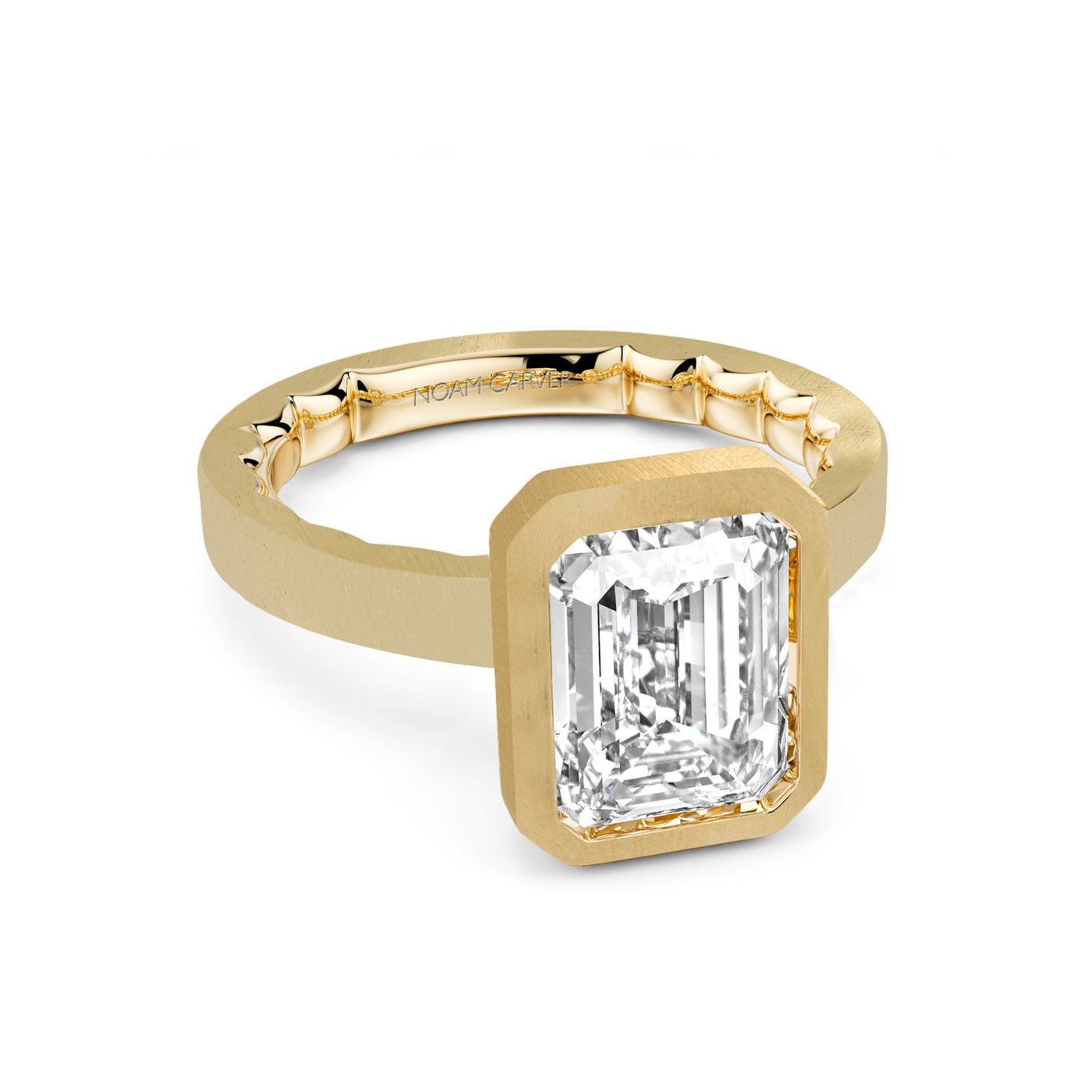 Bezel Engagement Ring