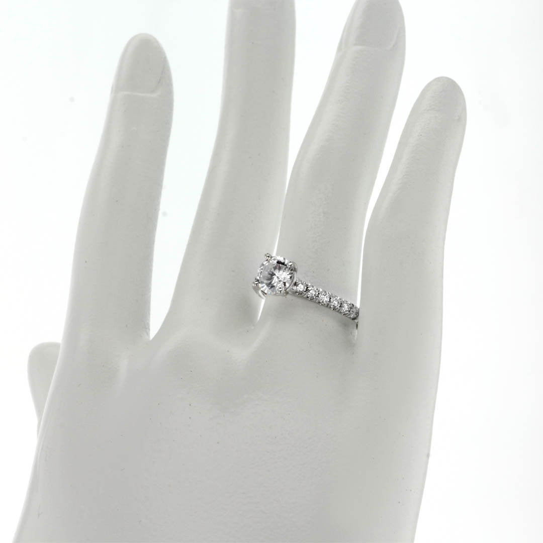0.47 ctw Diamond Solitaire Engagement Ring