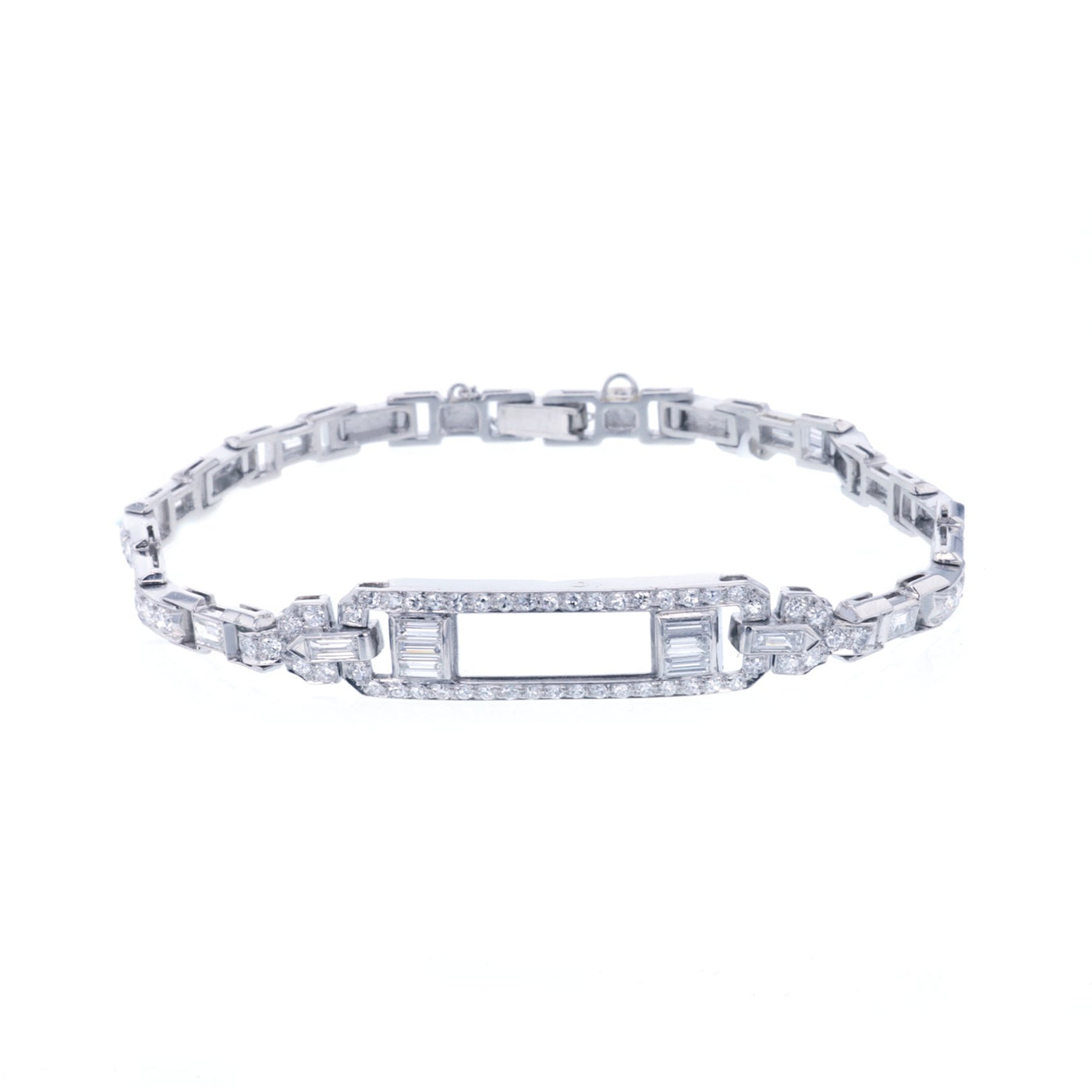 Diamond Art Deco Bracelet