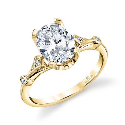 0.08 ctw Diamond Solitaire Engagement Ring