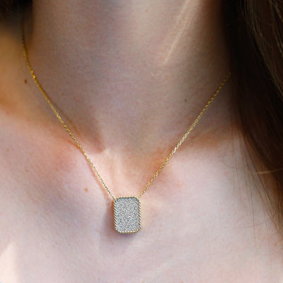 1.09ctw Diamond Necklace