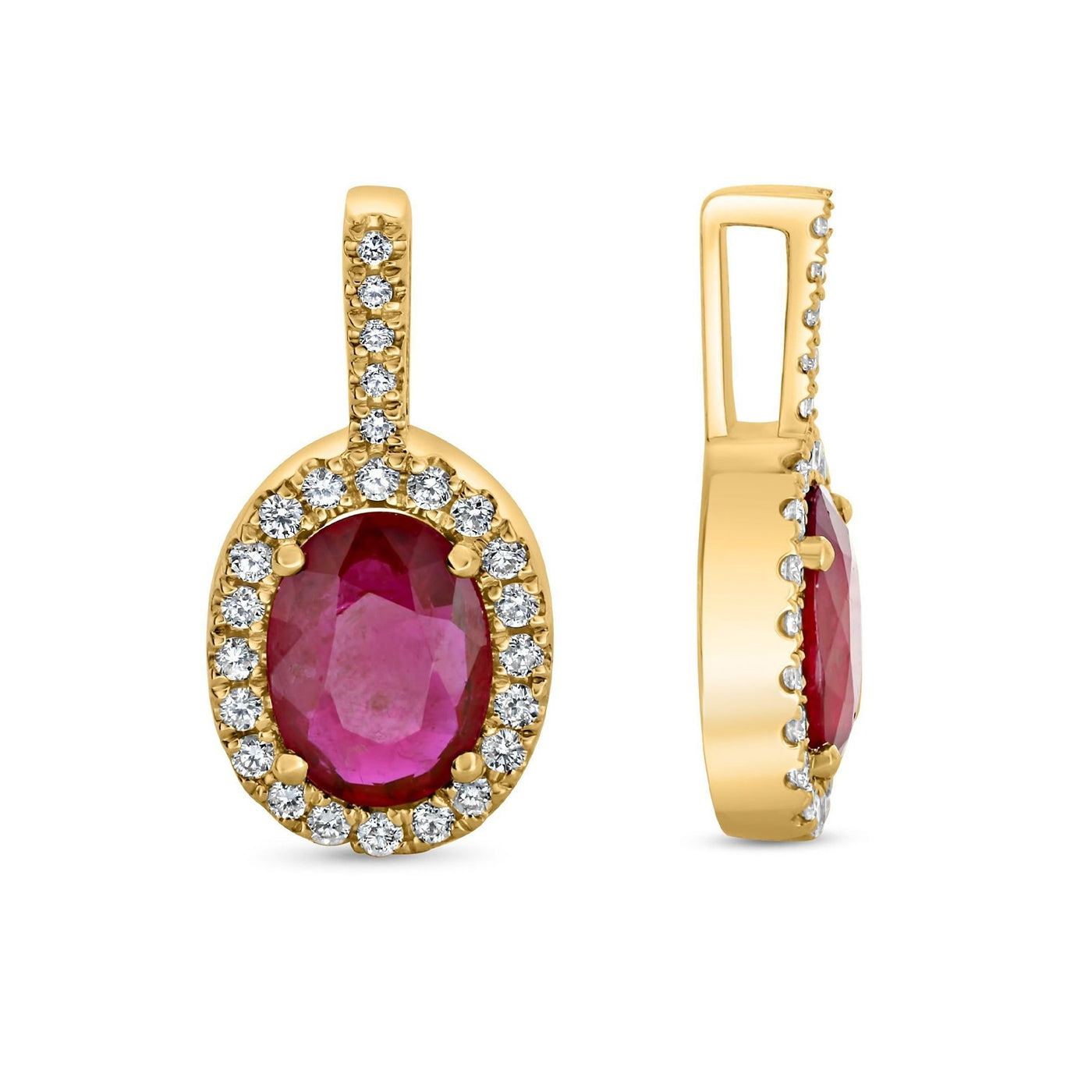 Ruby & Diamond Pendant