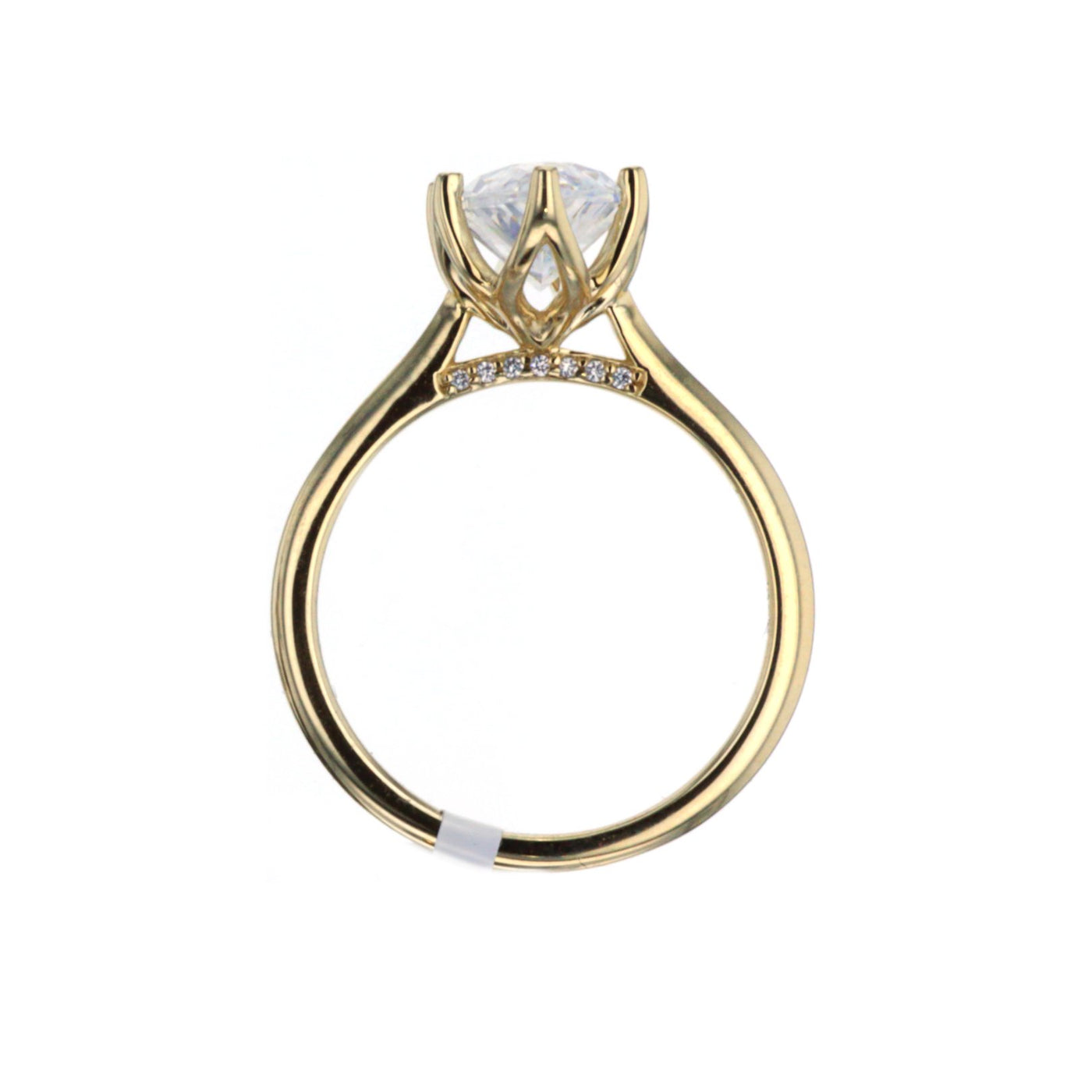 0.04 ctw Diamond Solitaire Engagement Ring