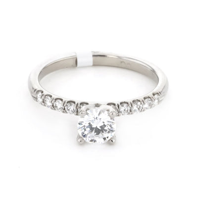 0.23 ctw Diamond Solitaire Engagement Ring