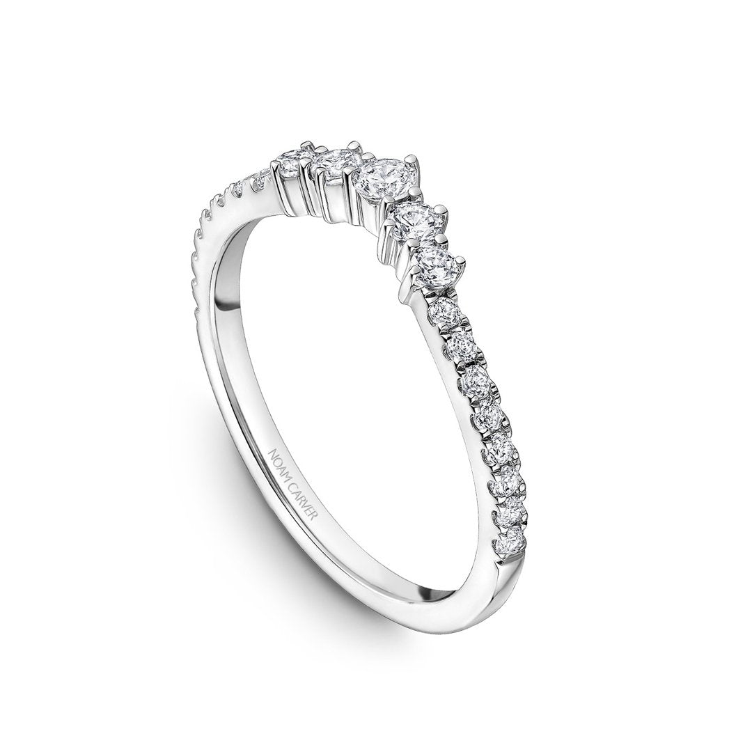 0.39 ctw Diamond Contour Band
