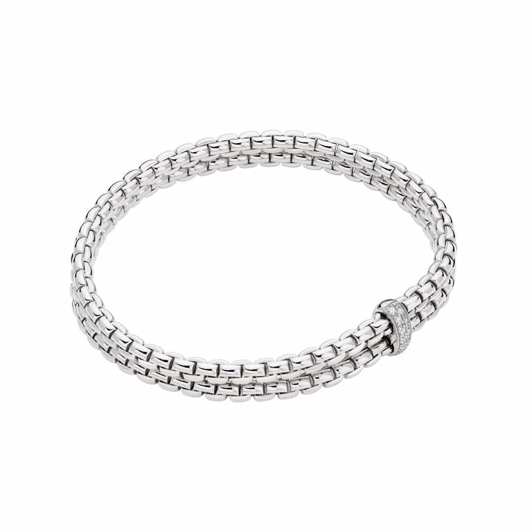 0.10 ctw Diamond Stretch Two Strand Bracelet