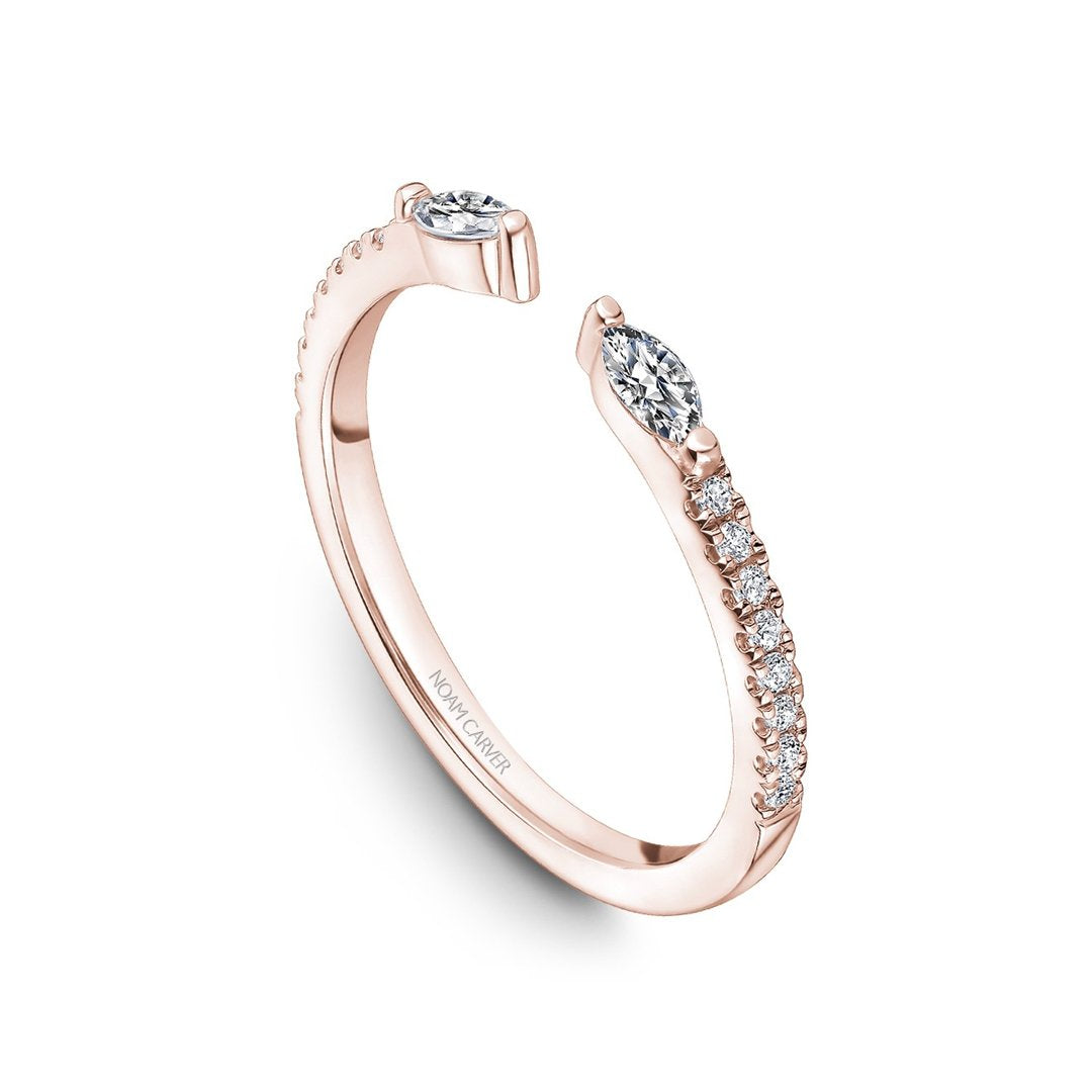 0.10 ctw Diamond Split Top Band