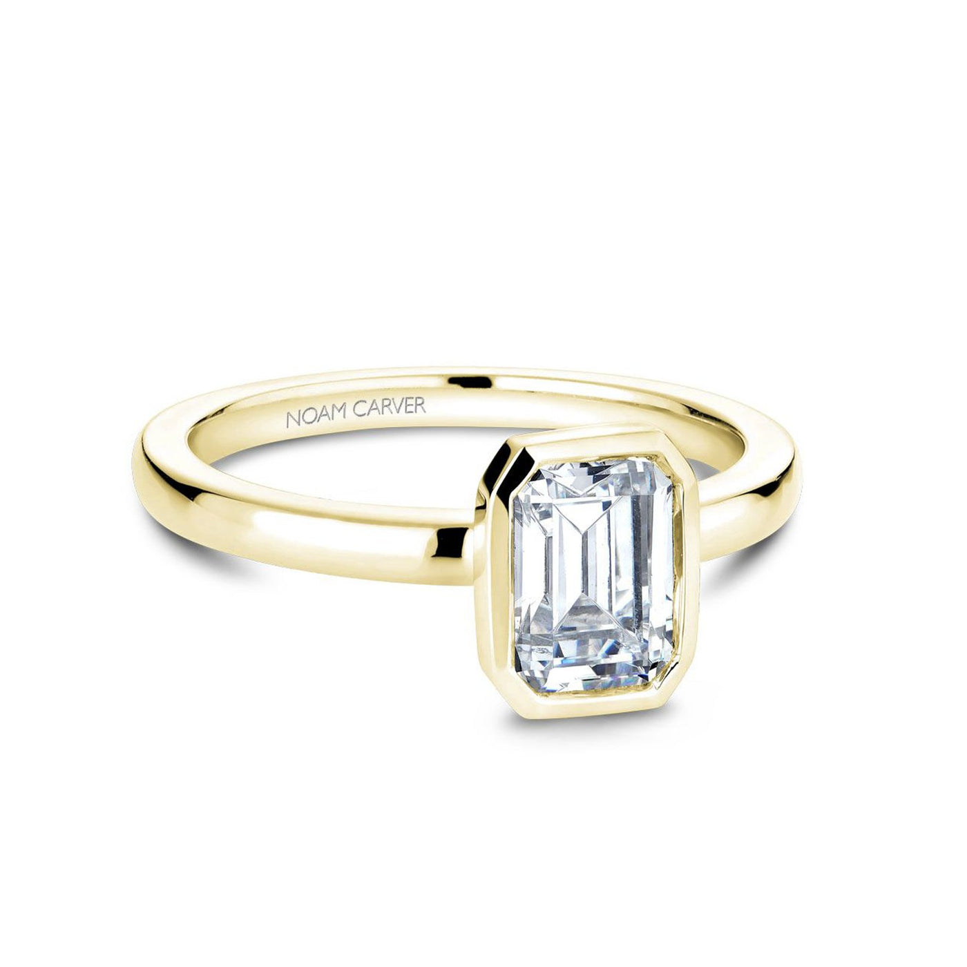 Bezel Engagement Ring