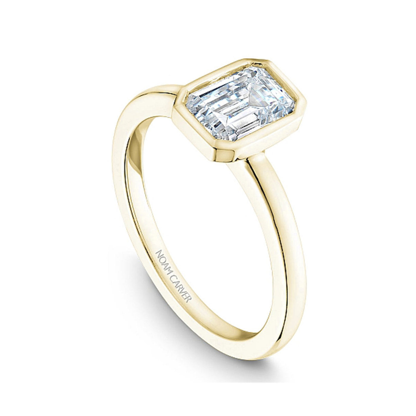 Bezel Engagement Ring