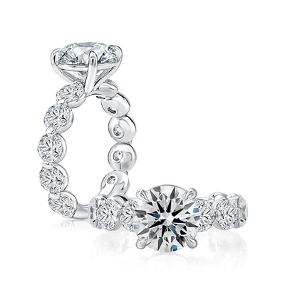 3.30 ctw Diamond Solitaire Engagement Ring