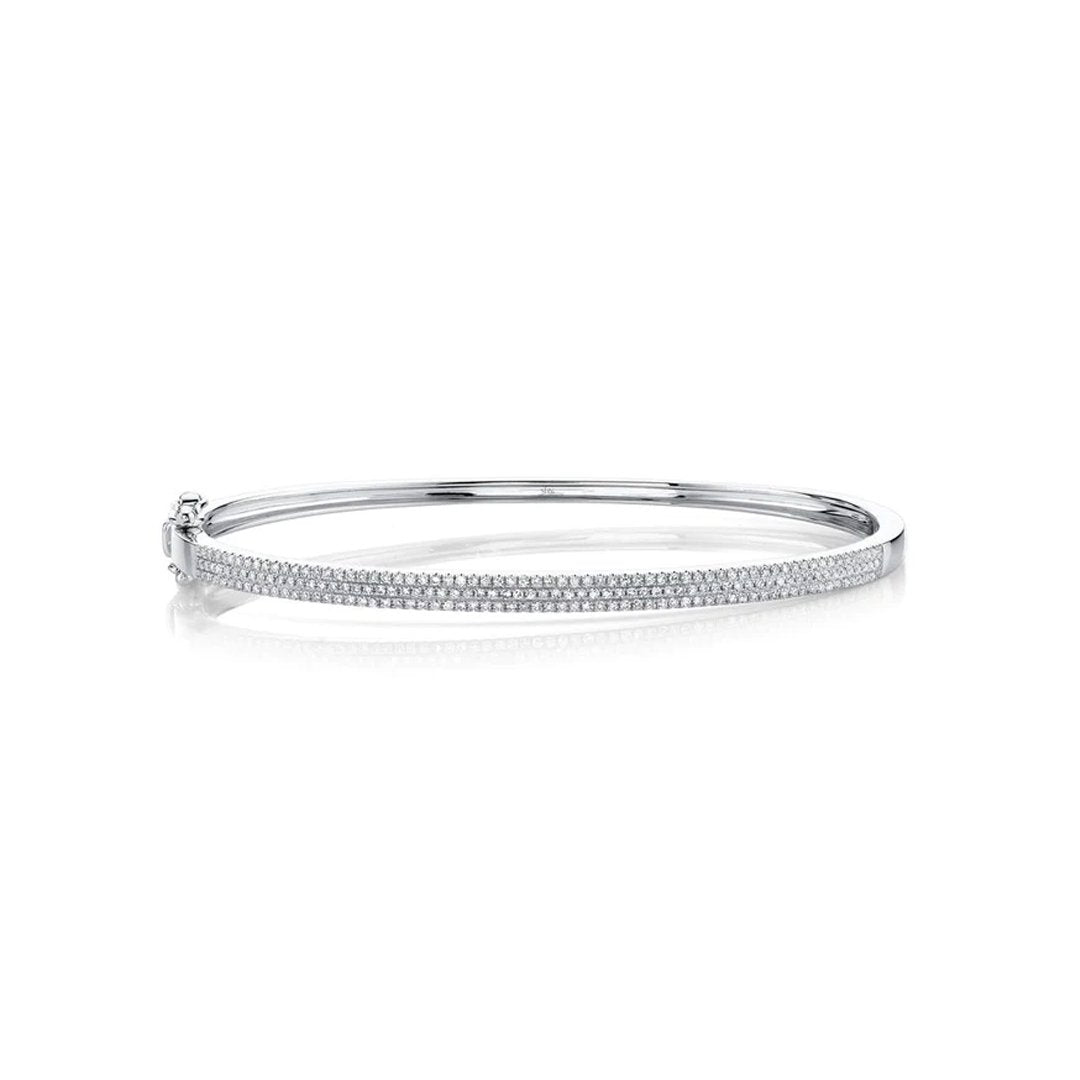 0.52 ctw Diamond Bangle Bracelet