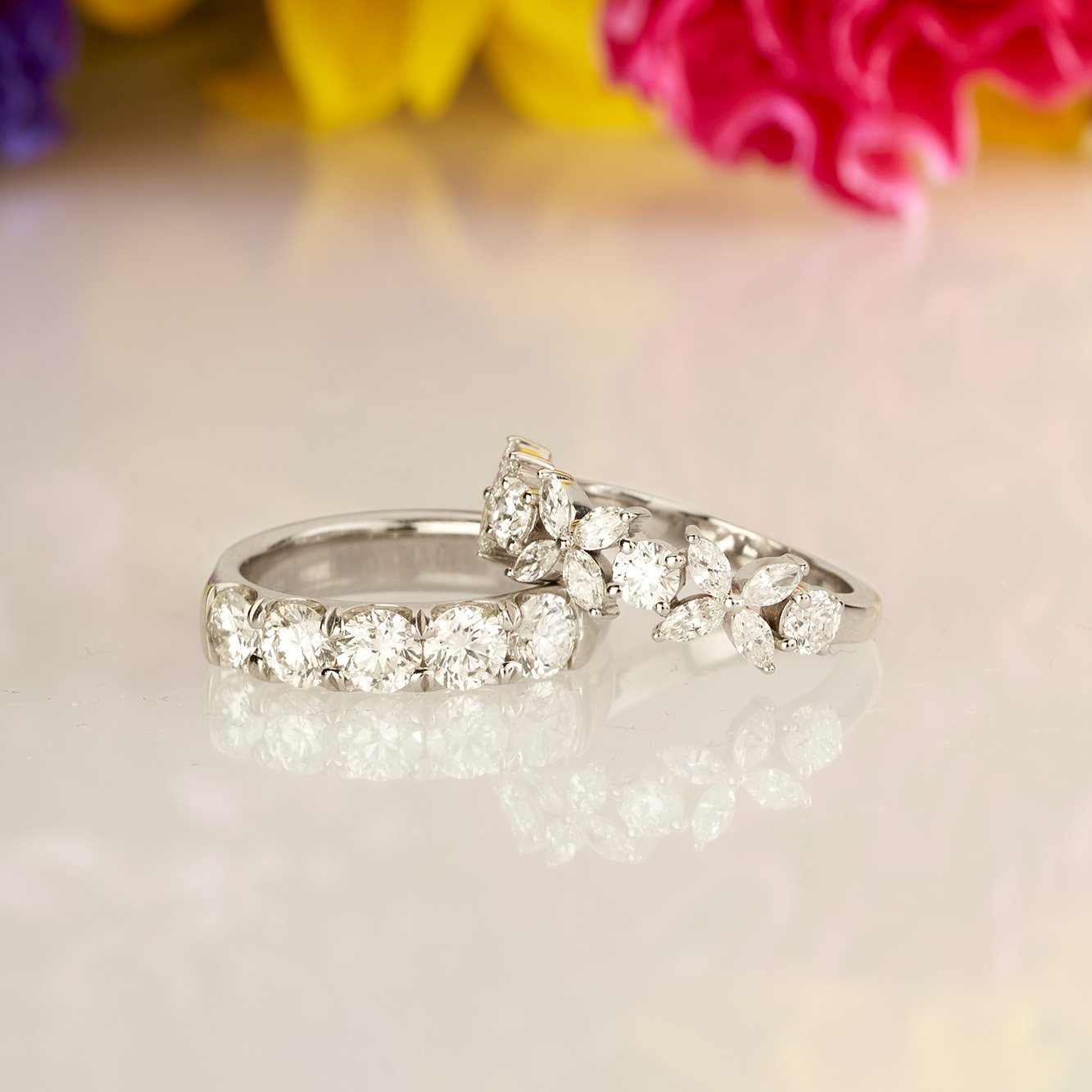 1.17 ctw Diamond Band