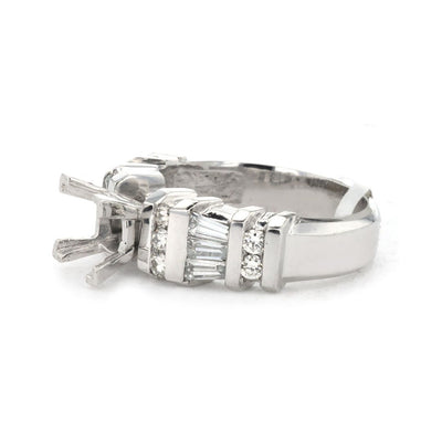 0.81 ctw Diamond Solitaire Engagement Ring