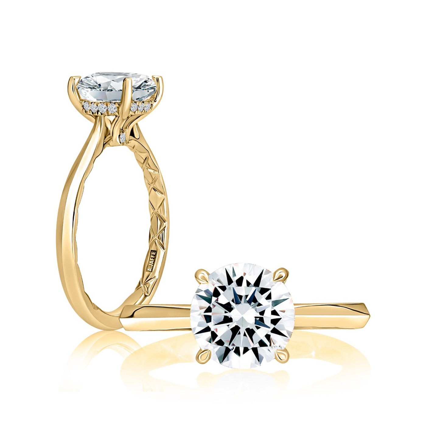 0.07 ctw Diamond Solitaire Engagement Ring