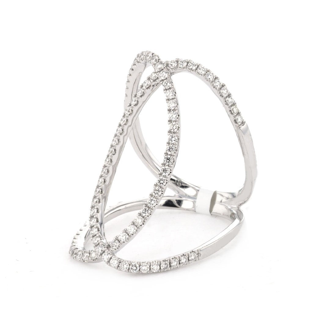 0.62 ctw Diamond Loop Band