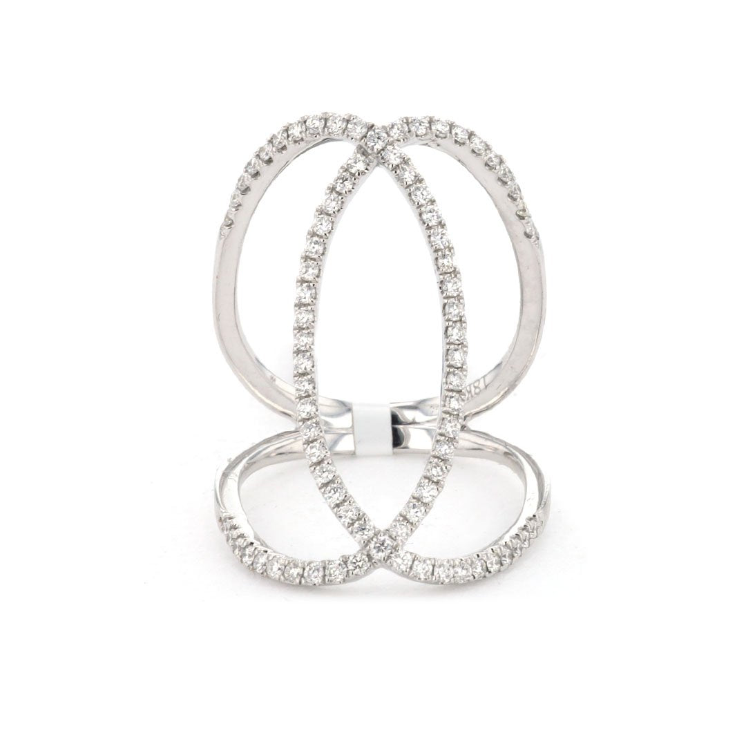 0.62 ctw Diamond Loop Band