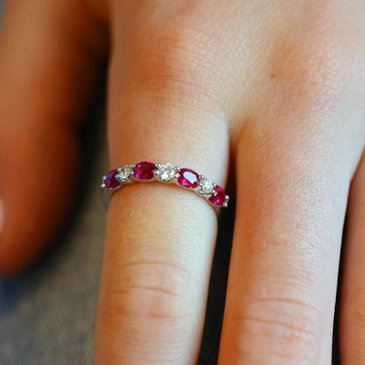Ruby & Diamond Band