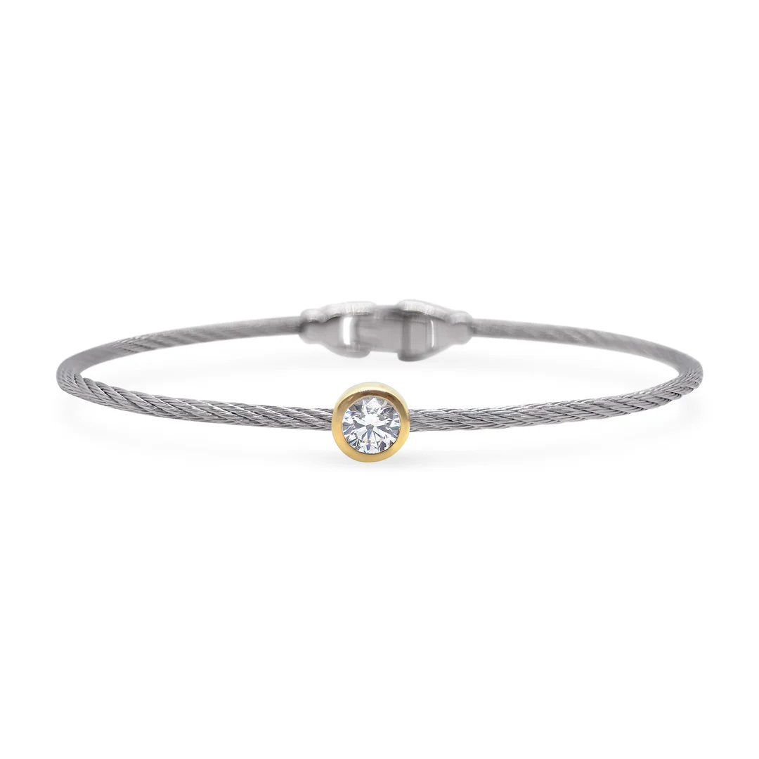 0.50 ctw Lab-Grown Diamond Bangle Bracelet
