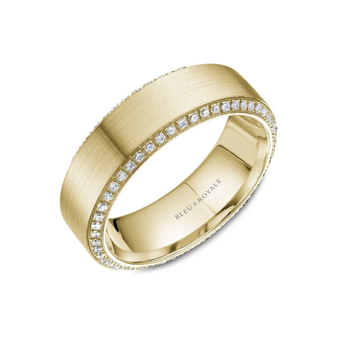 0.66 ctw Diamond Wide Band