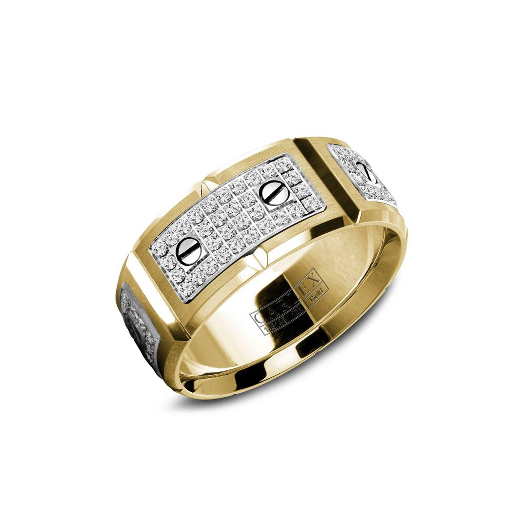 9.5MM 0.75 ctw Diamond Band