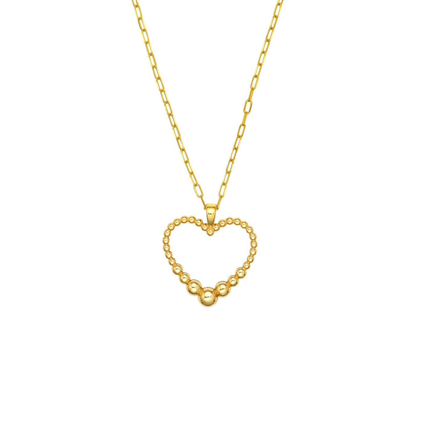Beaded Heart Necklace