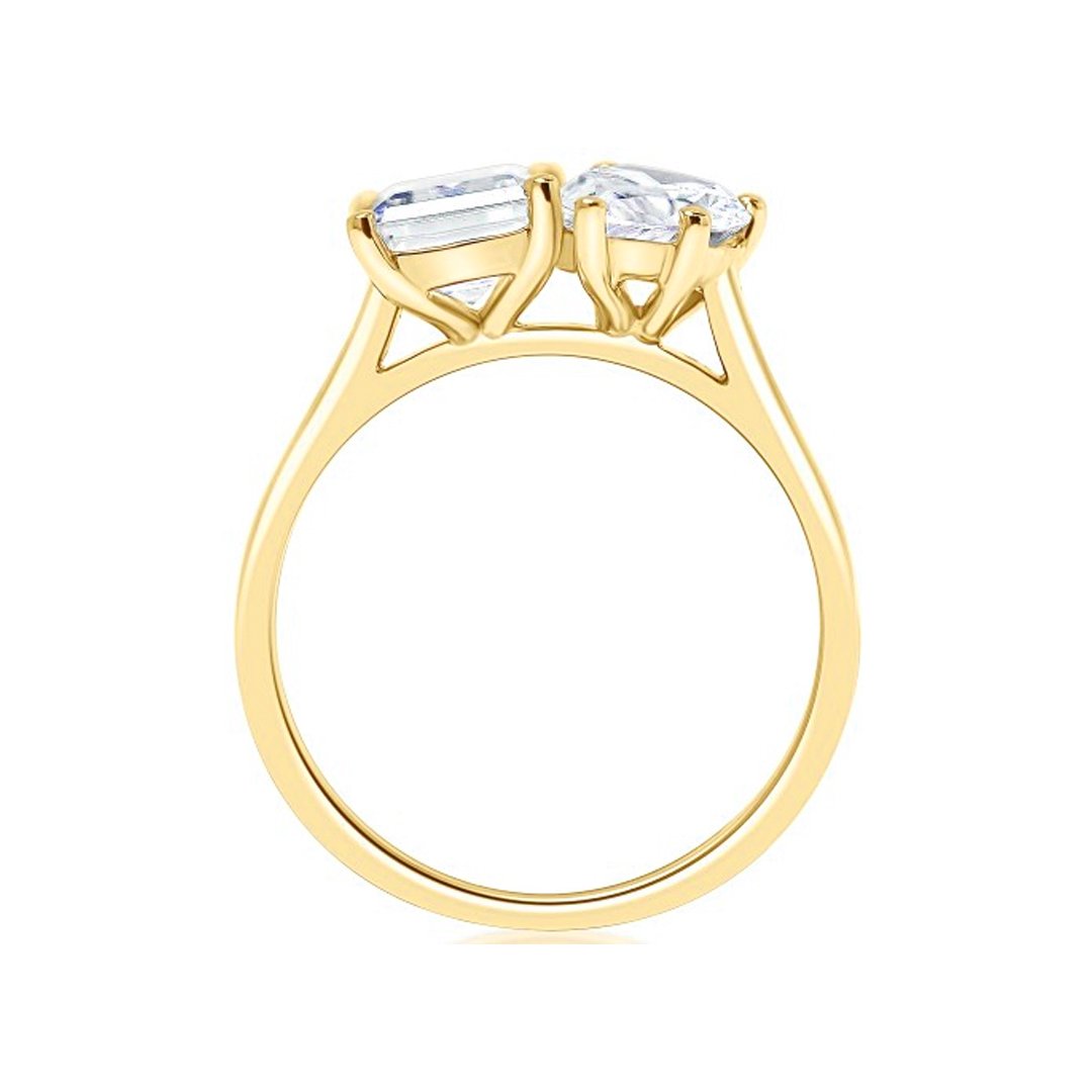 Two-Stone Solitaire Engagement Ring