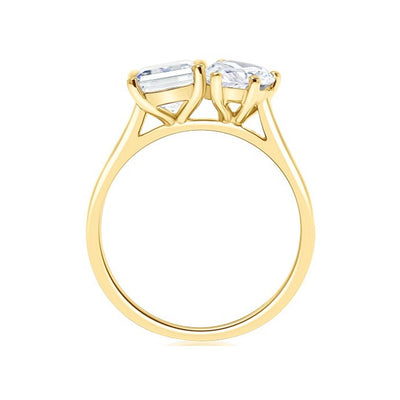 Two-Stone Solitaire Engagement Ring