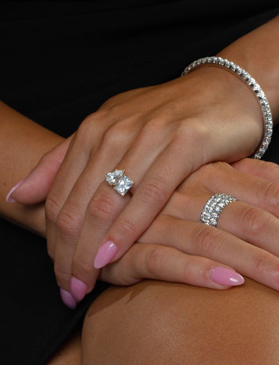 Two-Stone Solitaire Engagement Ring
