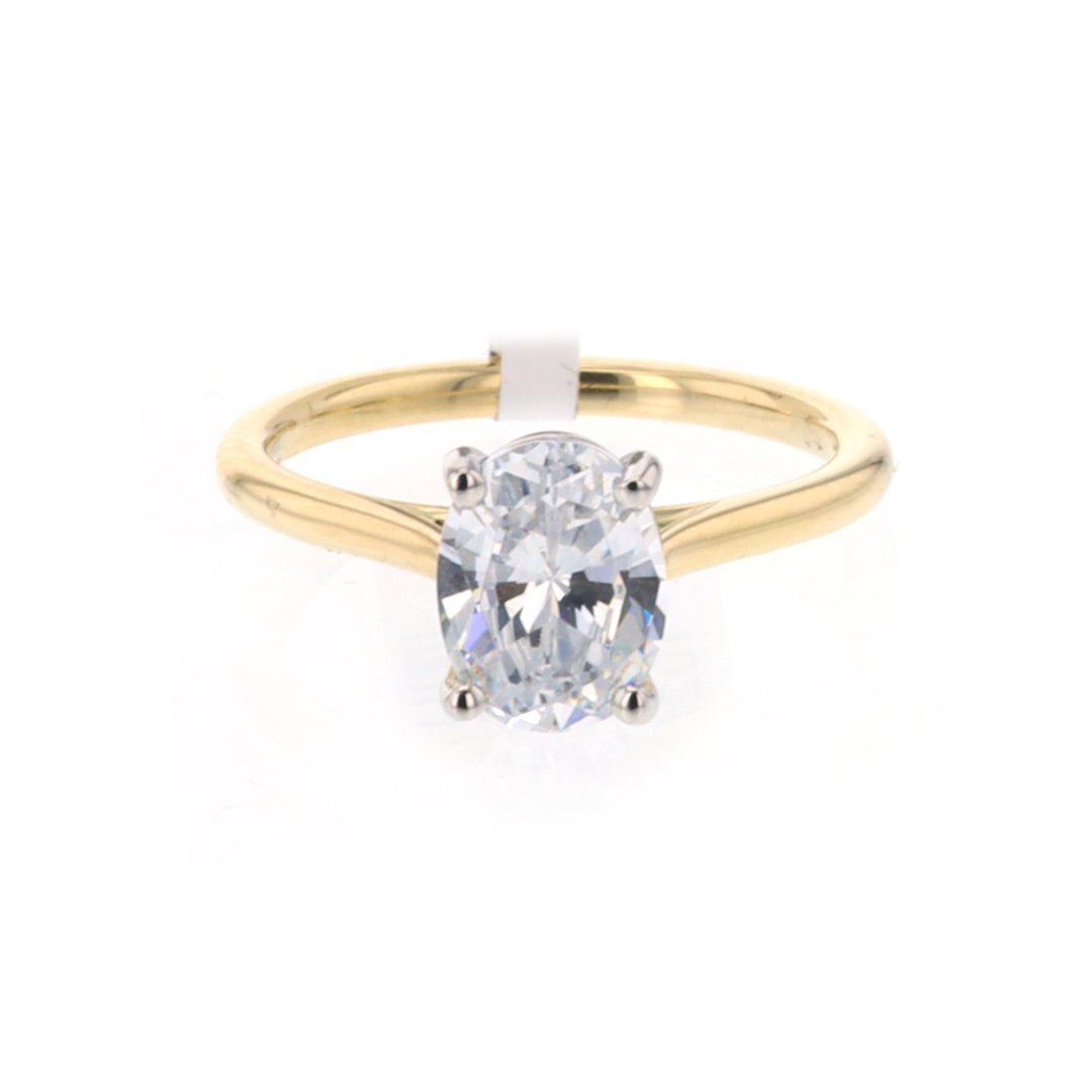Cathedral Solitaire Engagement Ring