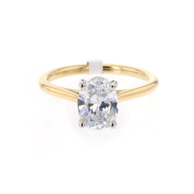 Cathedral Solitaire Engagement Ring