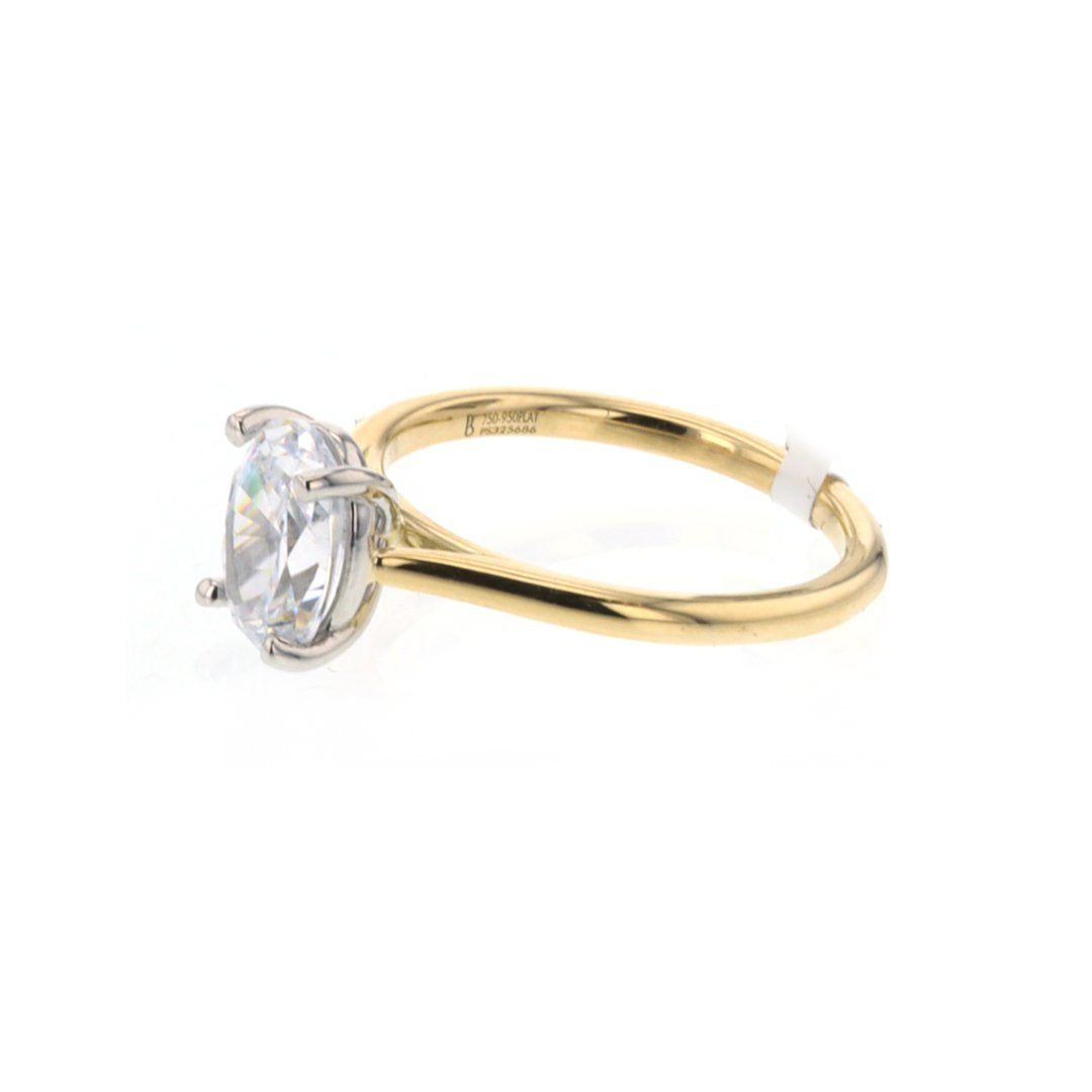 Cathedral Solitaire Engagement Ring